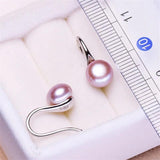 Freshwater Pearl 925 Sterling Silver Stud Earrings Gift