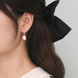 Freshwater Pearl 925 Silver Earrings for Women Gift