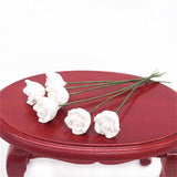 Mini Dollhouse Garden Rose Flower Bundle DIY Prop