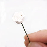 Mini Dollhouse Garden Rose Flower Bundle DIY Prop