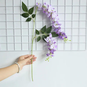 Artificial Wisteria Flower String Wedding Decoration
