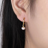 Pearl Drop Earrings Wedding Accessories