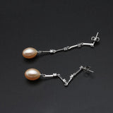 Long Pearl Earrings With Tassel for Women - Wedding Gift