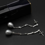 Long Pearl Earrings With Tassel for Women - Wedding Gift