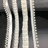 Fishing Line Pearl Beads Garland Flowers Wedding Bridal Bouquet