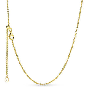 Vintage Silver Beaded Chain Adjustable Necklace 925 Sterling Silver