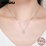 925 Sterling Silver Cat Pendant Necklace for Women