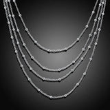 European Style 925 Silver Necklace Jewelry for Women