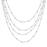 European Style 925 Silver Necklace Jewelry for Women