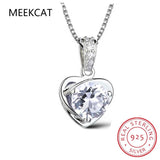 Heart Cut 2CT Moissanite Pendant Necklace