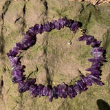 Amethyst Choker Necklace Women High Jewelry