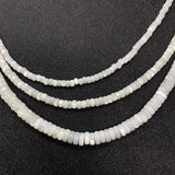 2x3mm Mother of Pearl Shell Beads for Jewelry Making