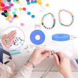 DIY Women Jewelry Kit Polymer Clay Beads Gift Pack Letters Bead Pearl Set