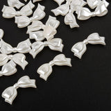 20pcs Pearl Beads Bow Shape Spacer Beads for Jewelry Making DIY Charm Bracelet