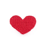 20Pcs/Lot 34mm Cotton Knitting Heart DIY Crafts Accessories