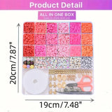 Polymer Clay Bead Set for Bracelet & Necklace Making
