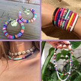 Polymer Clay Bead Set for Bracelet & Necklace Making
