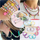 Polymer Clay Bead Set for Bracelet & Necklace Making