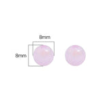 200pcs Colorful Mermaid Round Beads for DIY Bracelets, Earrings, Necklace