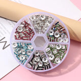 400pcs 8mm Rhinestone Rondelle Crystal Spacer Beads Set DIY Jewelry Making