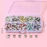 400pcs 8mm Rhinestone Rondelle Crystal Spacer Beads Set DIY Jewelry Making