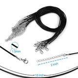 Gemstone Charms Kit Chakra Beads Pendants with Leather Bag
