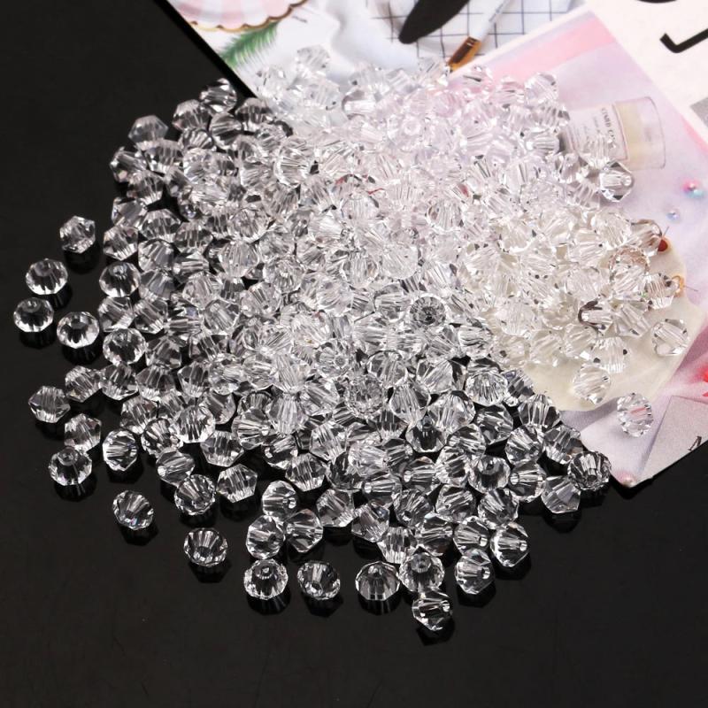 Czech Crystal Bicone Beads 2/3/4/5/6/8/10mm Loose Faceted DIY Jewelry