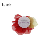 20pcs Rose Chiffon DIY Headgear Candy Box Flower Head Accessory