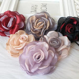 5PCS Chiffon Organza DIY Flowers Hair Accessories Fabric Corsage