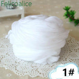 20pcs 1.2m Multicolor Flower Nylon Stocking DIY Accessory