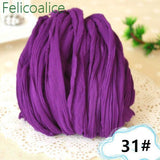 20pcs 1.2m Multicolor Flower Nylon Stocking DIY Accessory
