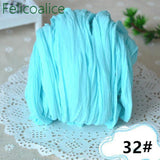 20pcs 1.2m Multicolor Flower Nylon Stocking DIY Accessory