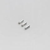 10pcs 925 Sterling Silver Tube Beads 6.3mm S925 Silver Bracelets Spacers