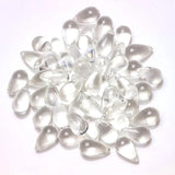 30Pcs Austrian Crystal Drop Charm Faceted Glass Teardrop Bead DIY