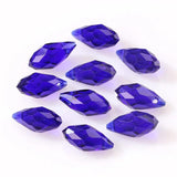 Austrian Clear Teardrop Crystal Beads Faceted Glass Spacer Beads