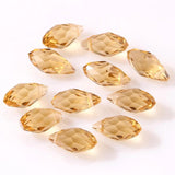 Austrian Clear Teardrop Crystal Beads Faceted Glass Spacer Beads