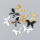 Butterfly Shell Beads Natural Mother of Pearl Charm Bead DIY Jewelry