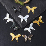 Butterfly Shell Beads Natural Mother of Pearl Charm Bead DIY Jewelry