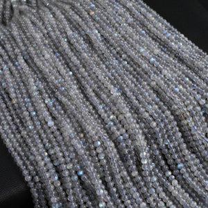 Labradorite Round Stone Beads for Jewelry Making