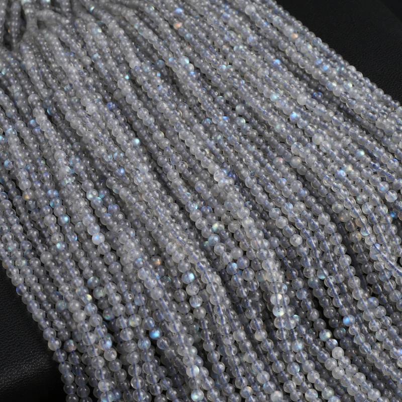 Labradorite Round Stone Beads for Jewelry Making