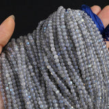 Labradorite Round Stone Beads for Jewelry Making