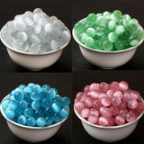 Cat Eye Opal Beads for DIY Jewelry Making