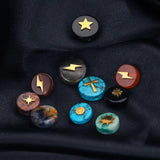 5pcs Natural Stone Bead Charms for Jewelry Making Bracelet