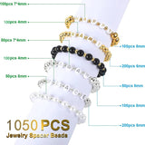 1050pcs CCB Letter Beads Kit for Jewelry Making DIY Bracelet Necklace