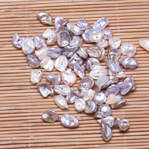 10Pcs Freshwater Pearl Loose Beads DIY Earring Bracelet Charms Sewing