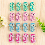 Kovict Silicone Beads Seahorse Mermaid Whale Shell Pendant DIY Jewelry