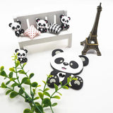 Chenkai 10PCS Silicone Animal Beads Baby Teething DIY Pacifier Chain Making