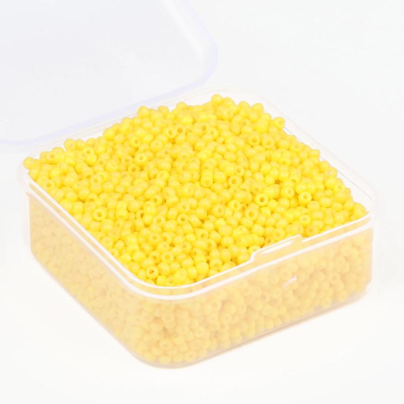 2mm Czech Glass Seed Beads Boxed Findings