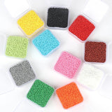 2mm Czech Glass Seed Beads Boxed Findings