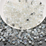 Mixed Czech Rondelle Crystal Beads Faceted Glass Beads 6mm for Jewelry Making